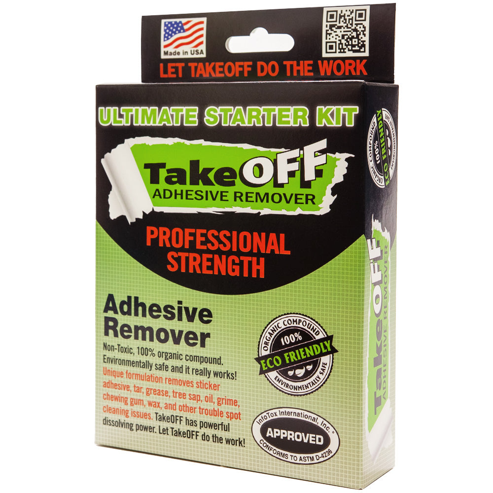 TakeOFF™ Adhesive Remover Ultimate Starter Kit Bundle