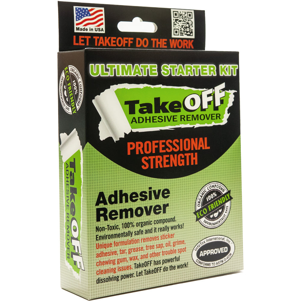 TakeOFF™ Adhesive Remover Ultimate Starter Kit Bundle