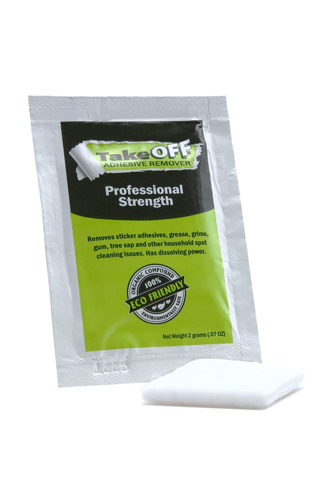 TakeOFF™ Adhesive Remover Six Pack of Individual Wipes
